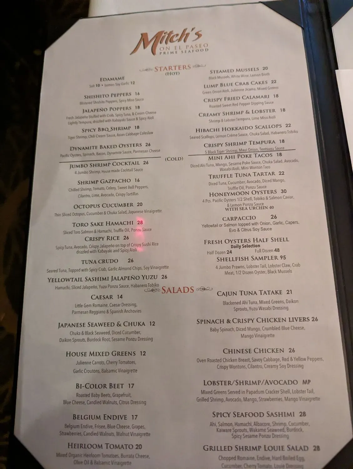 Menu 6