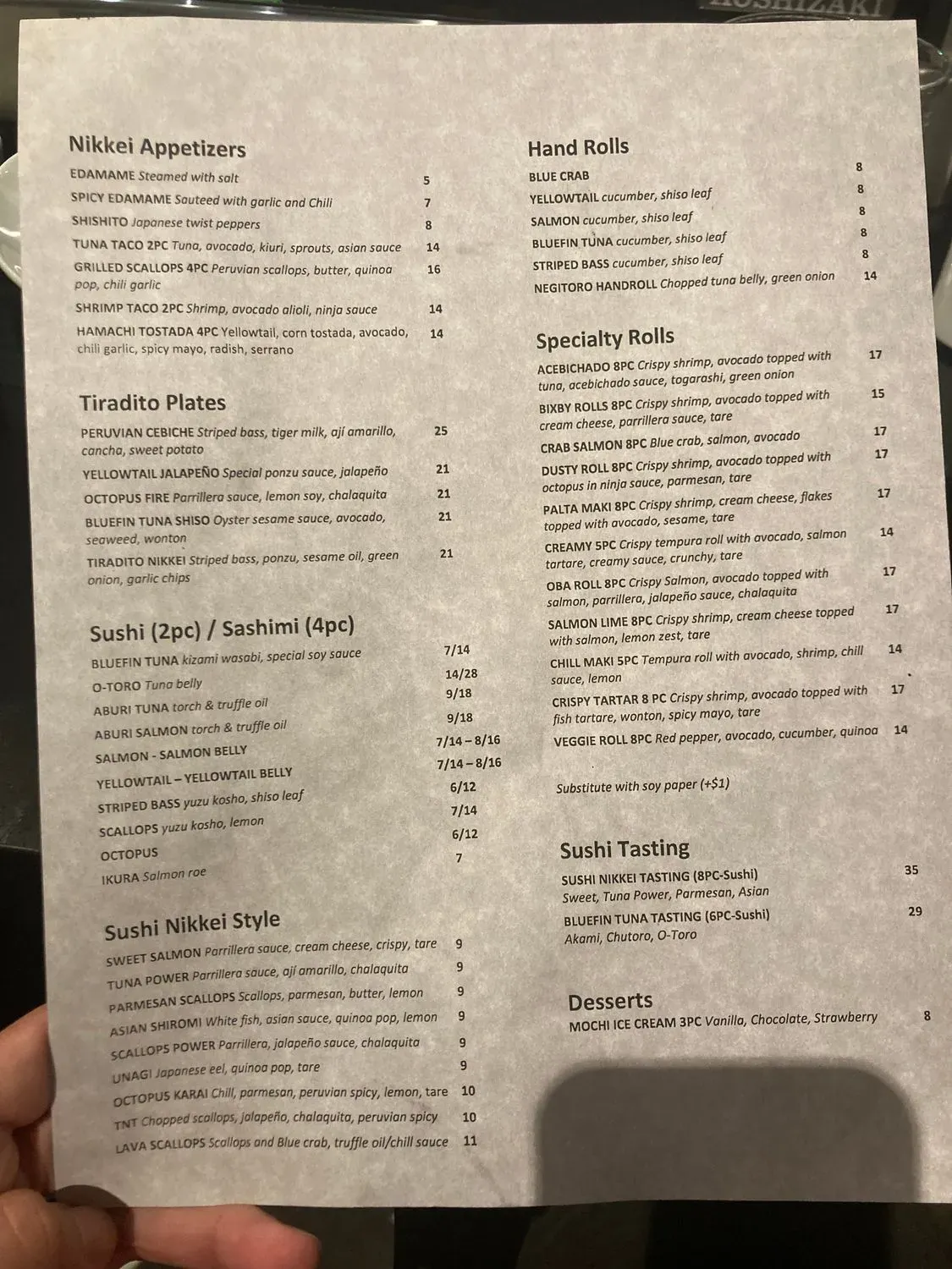 Menu 3