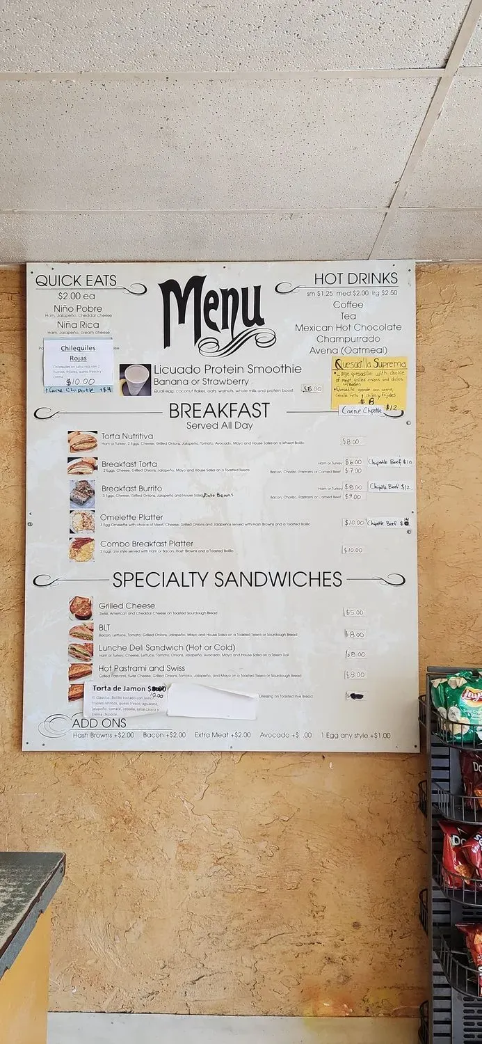 Menu 3