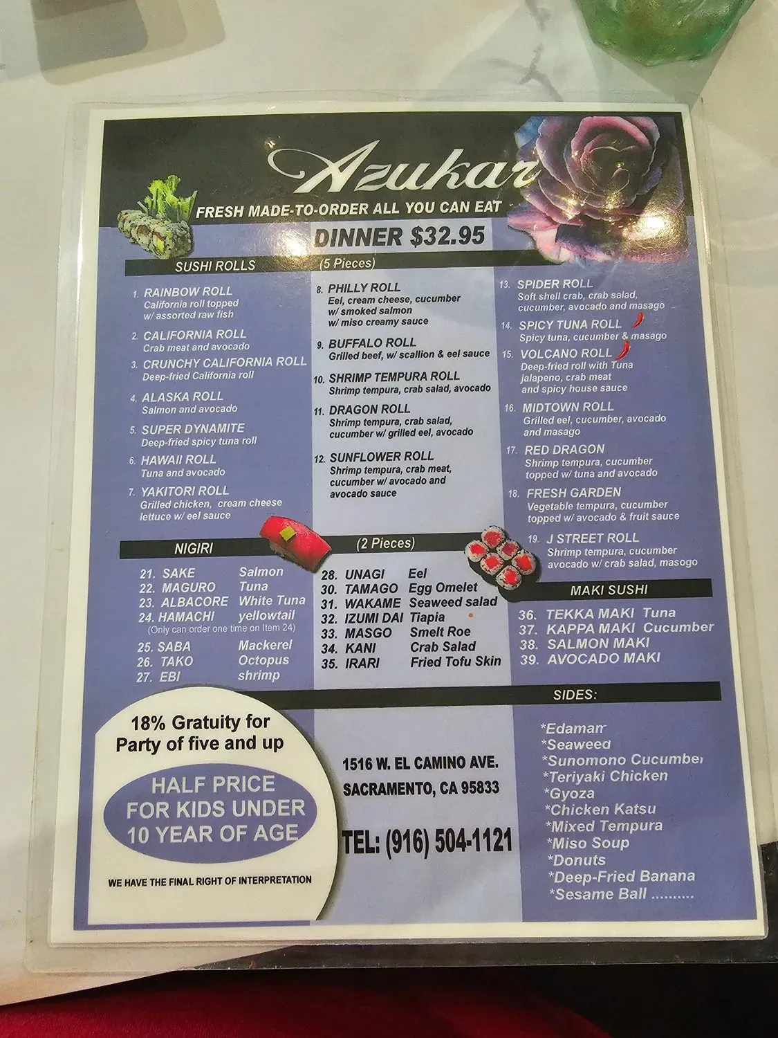 Menu 4