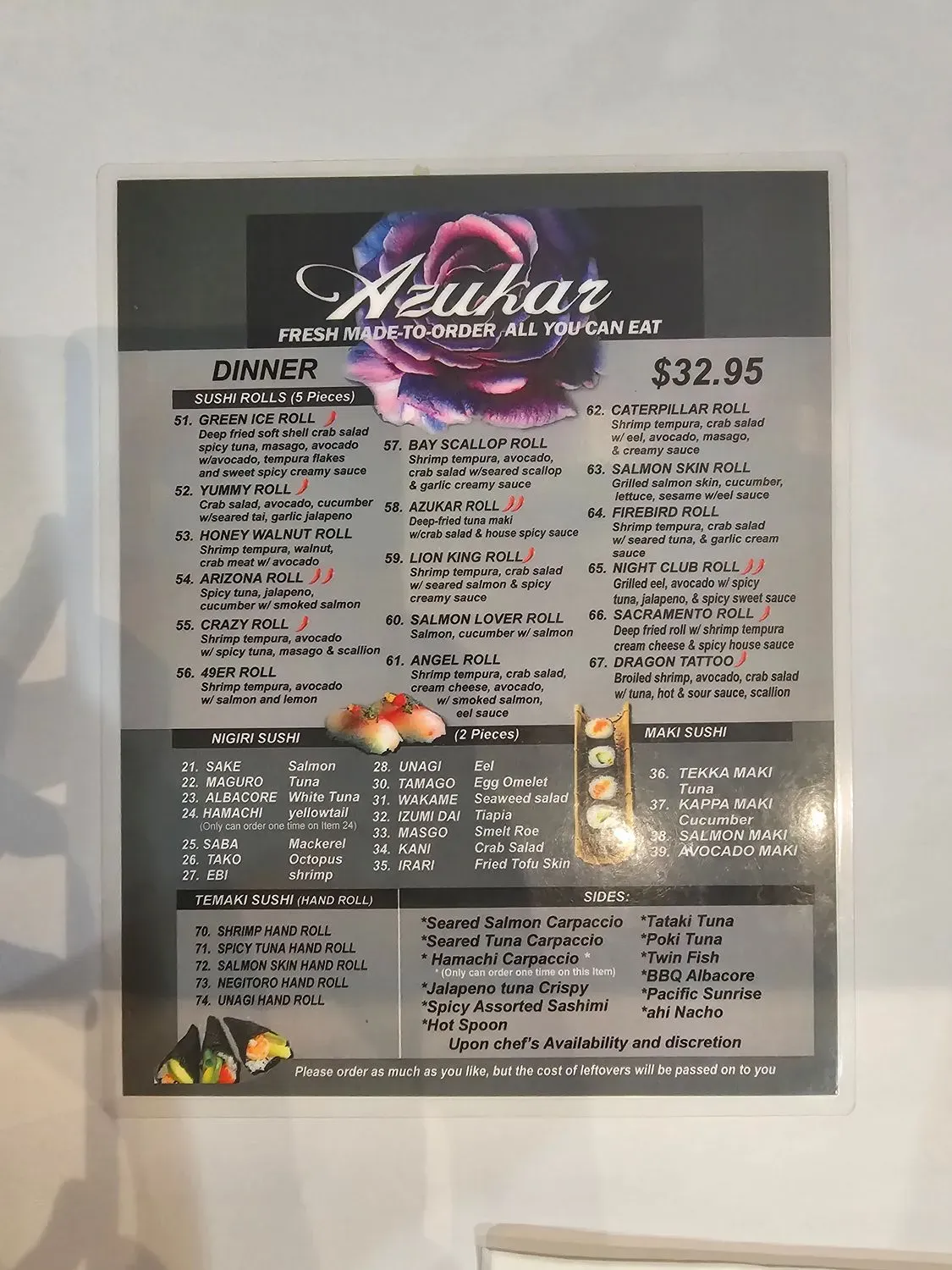 Menu 6