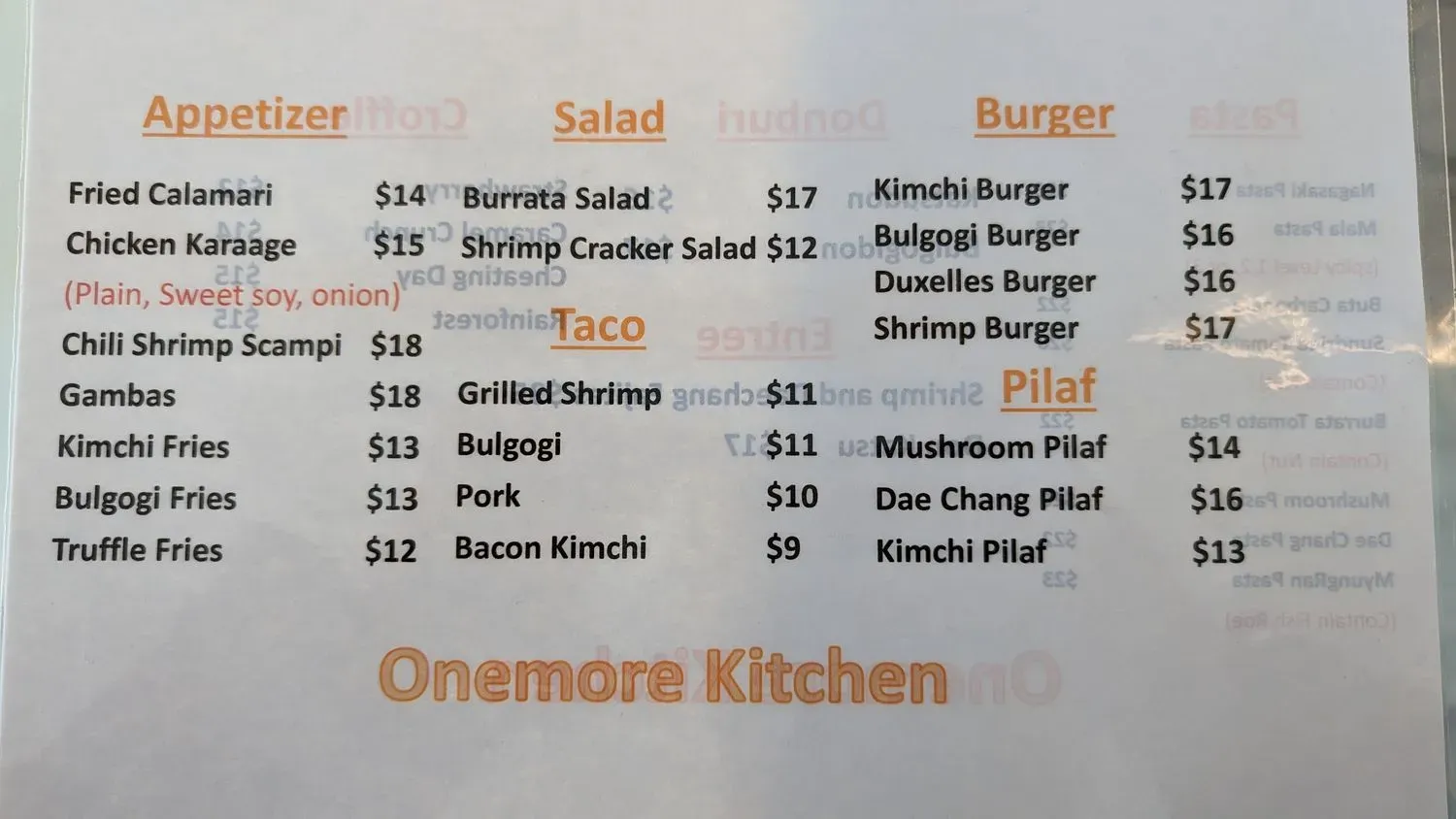 Menu 3