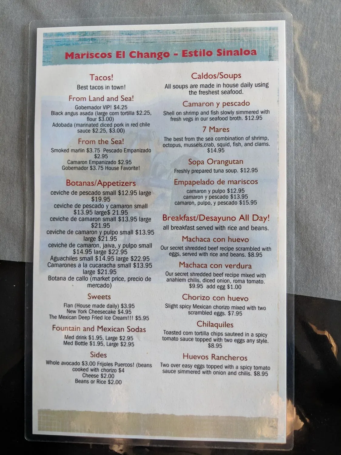 Menu 3