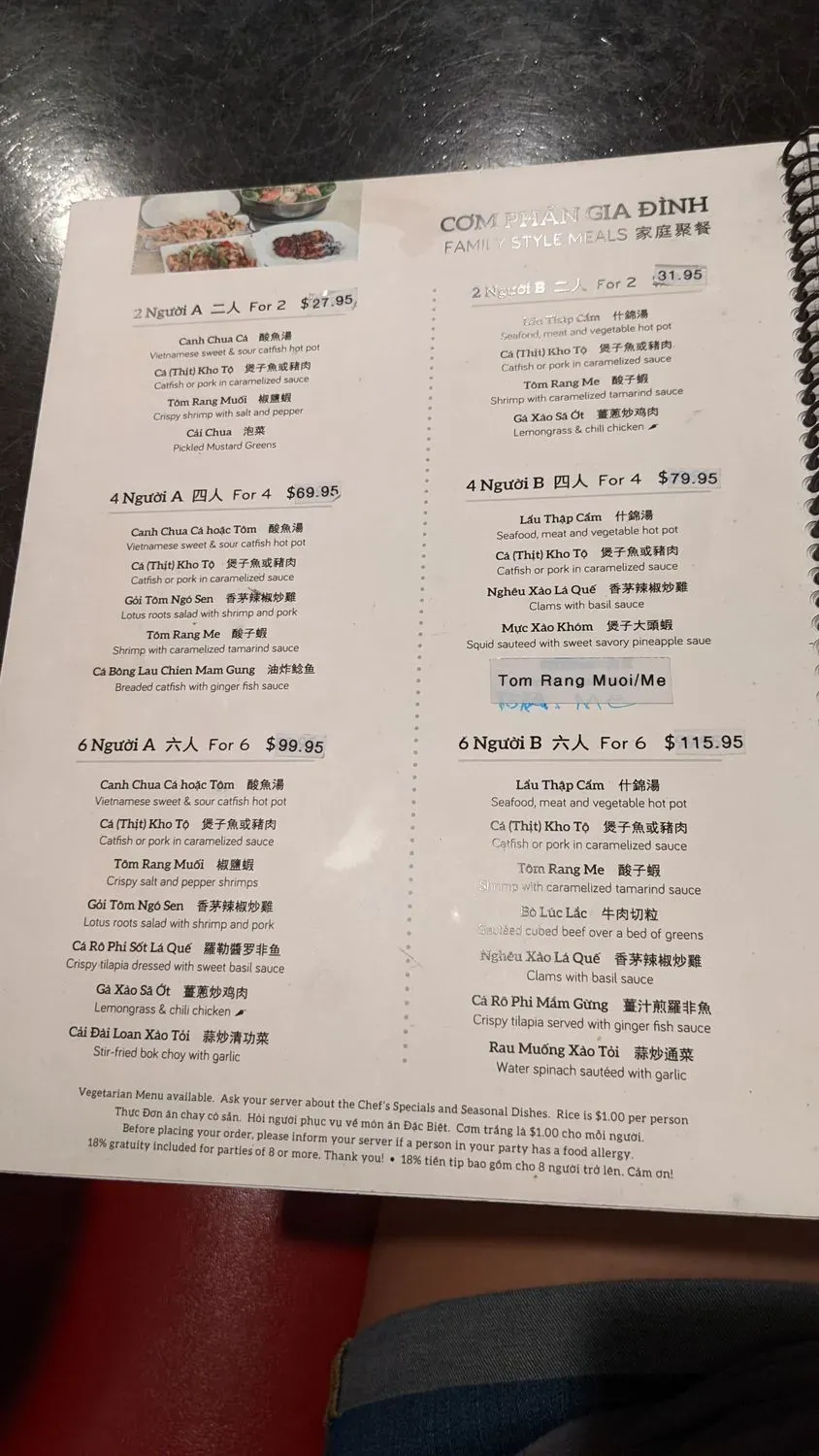 Menu 6