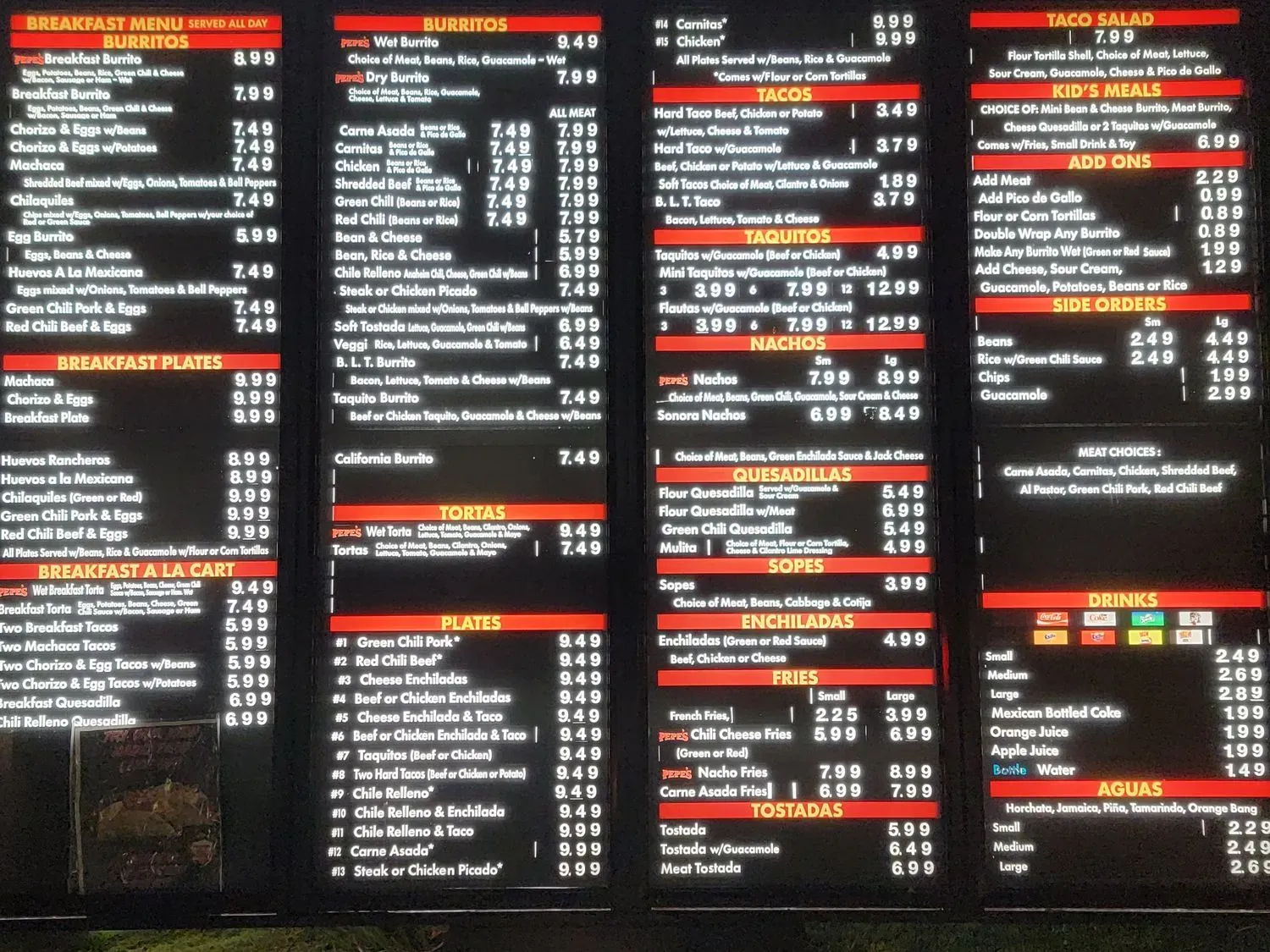 Menu 3