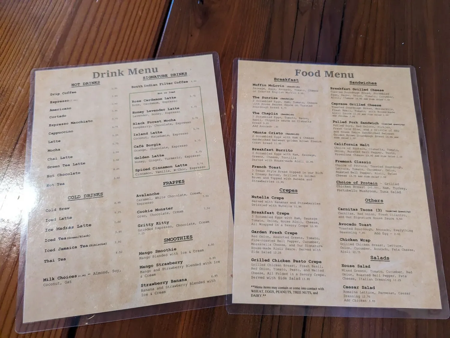 Menu 6