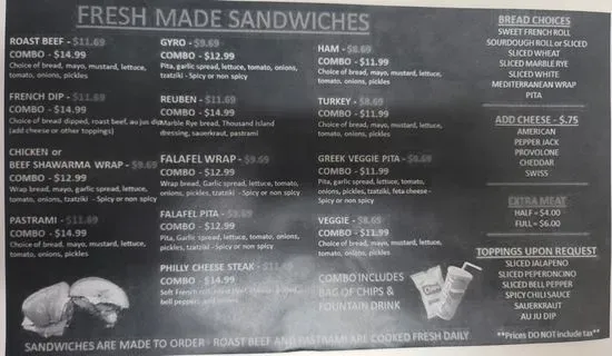 Menu 3