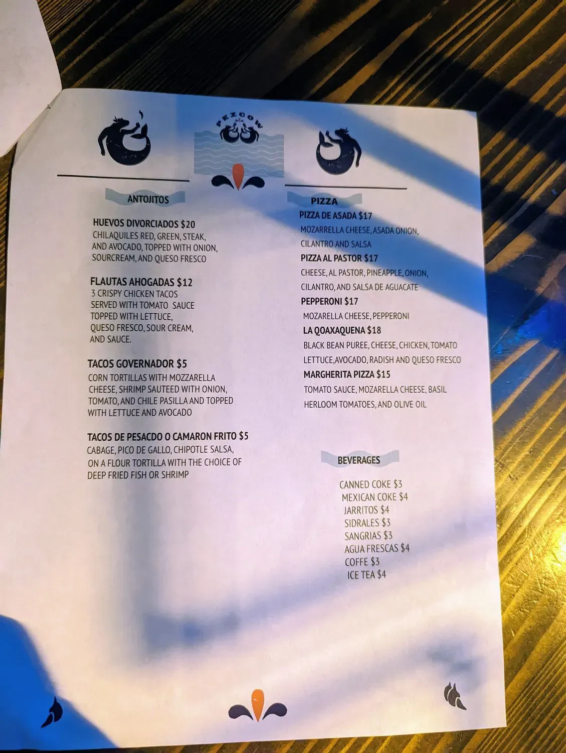 Menu 4