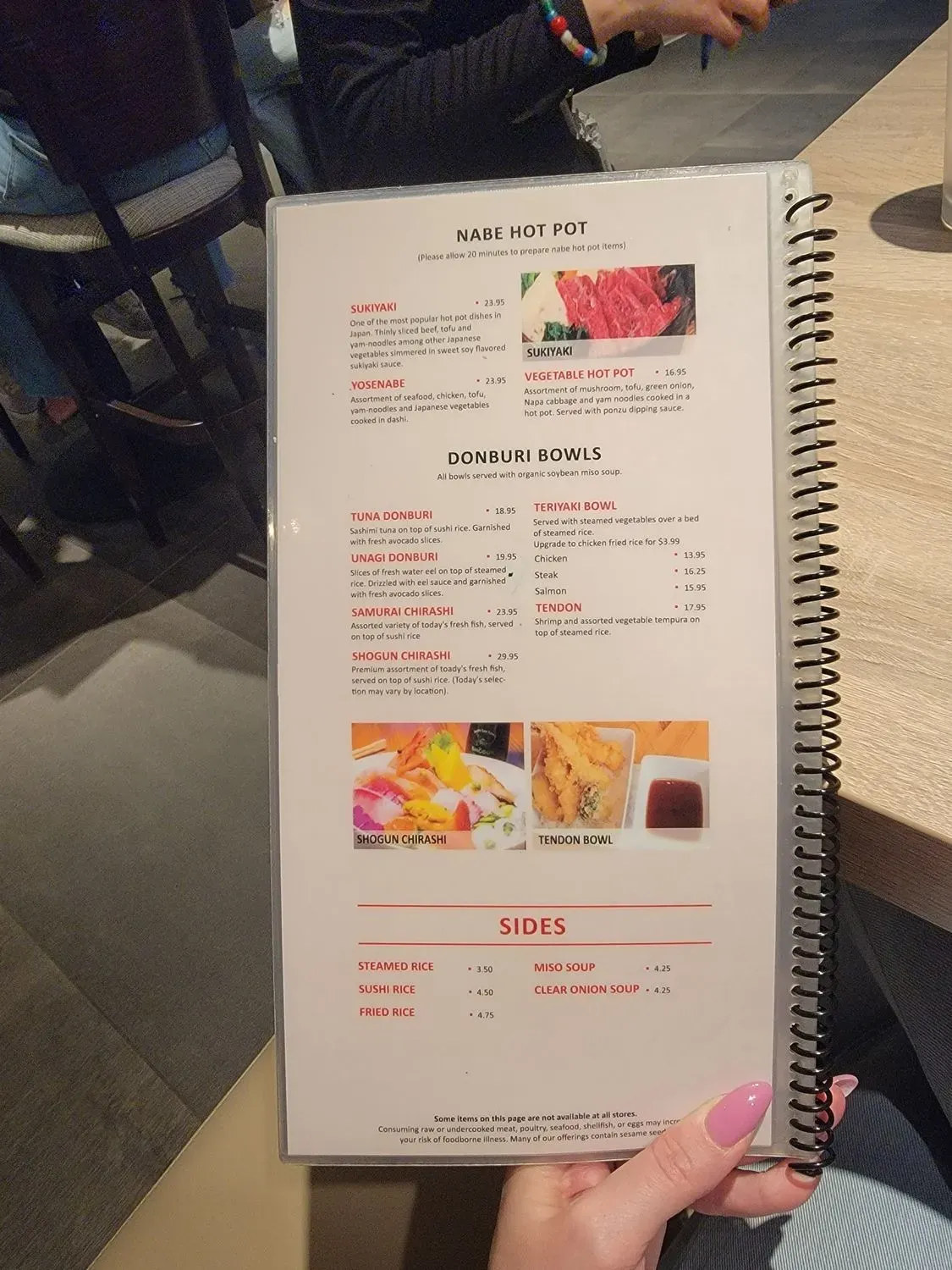 Menu 4