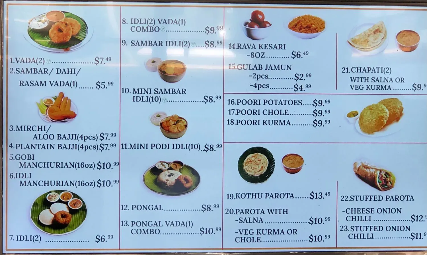 Menu 6