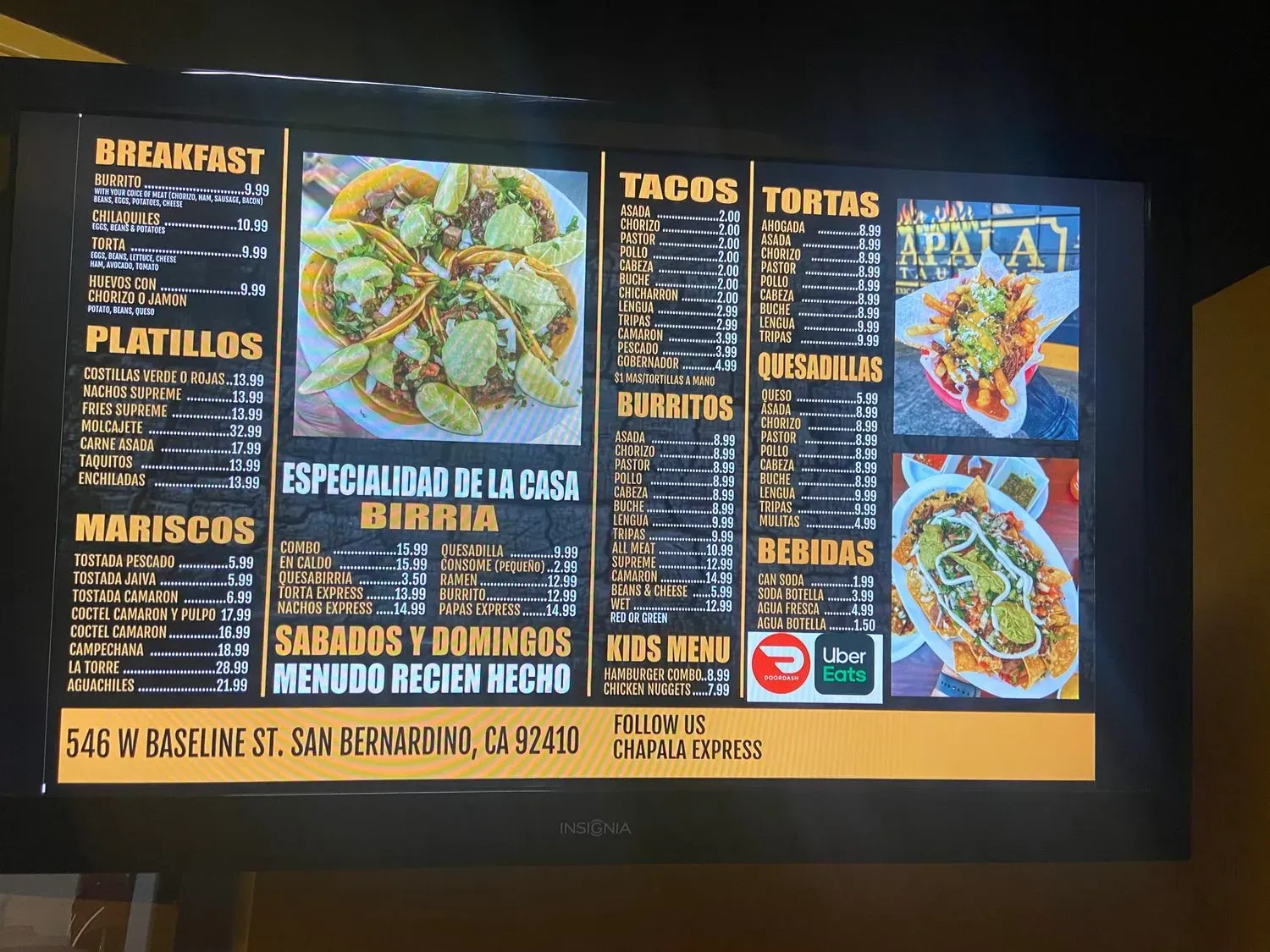 Menu 4