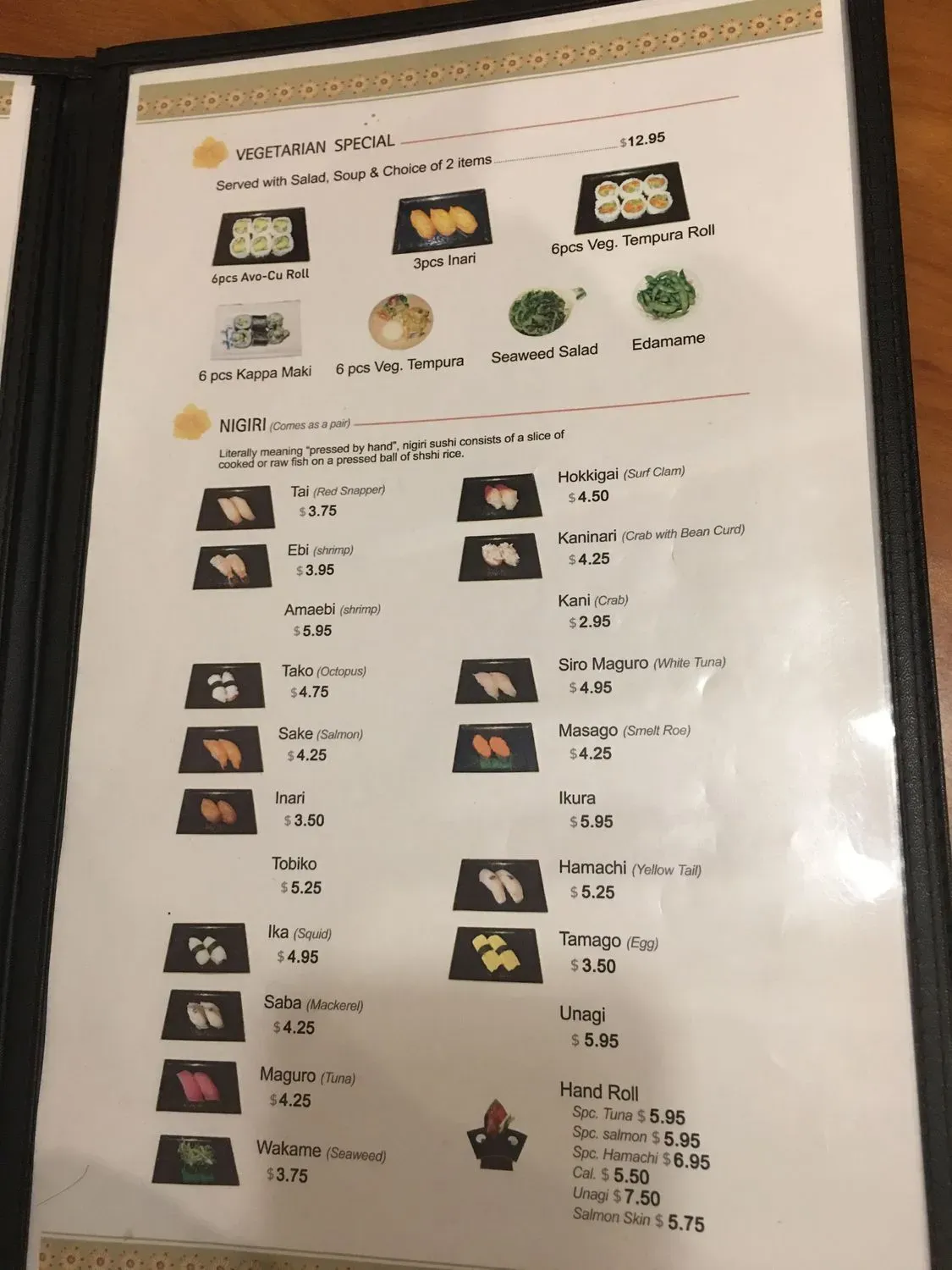 Menu 4