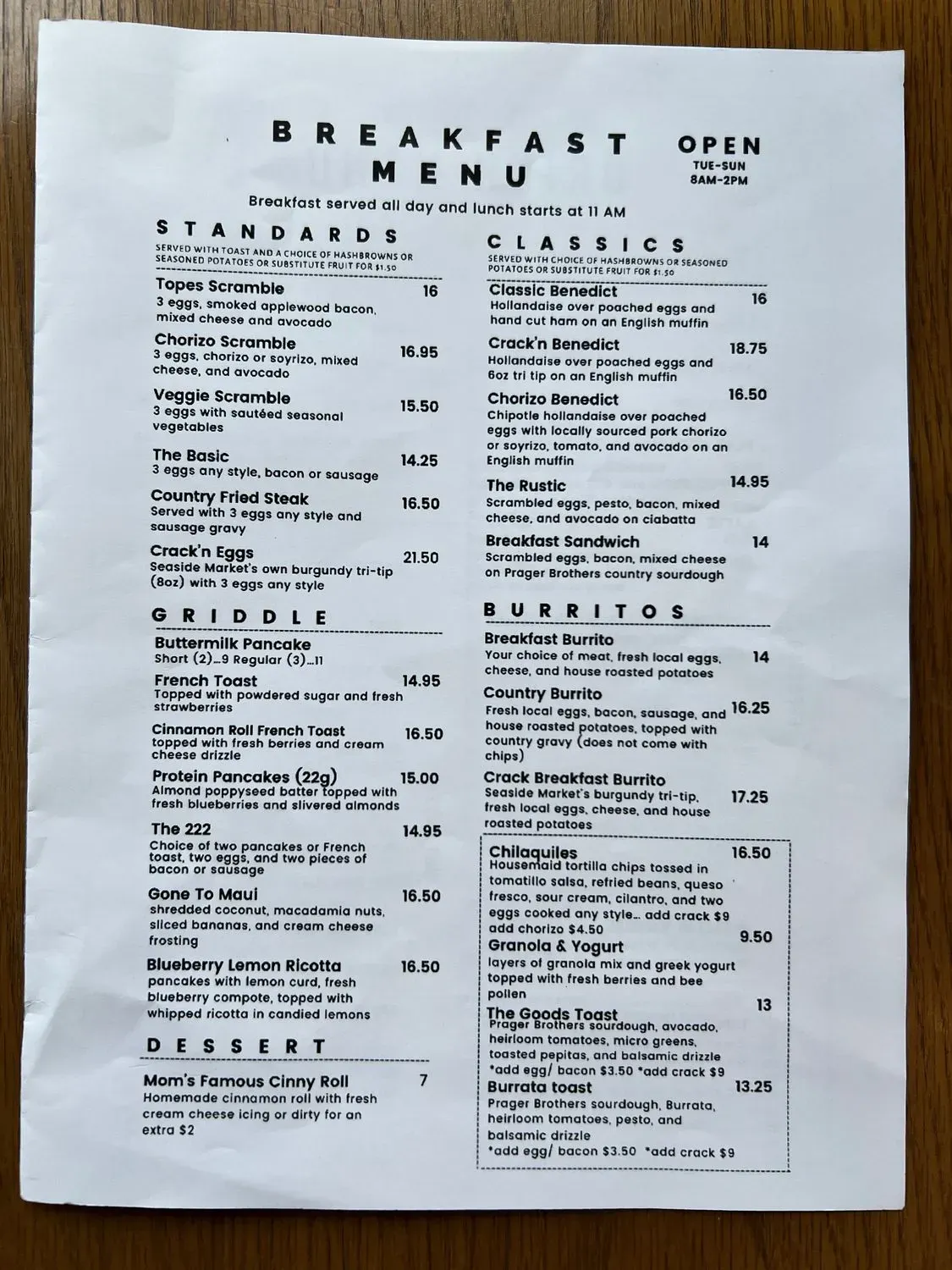 Menu 3