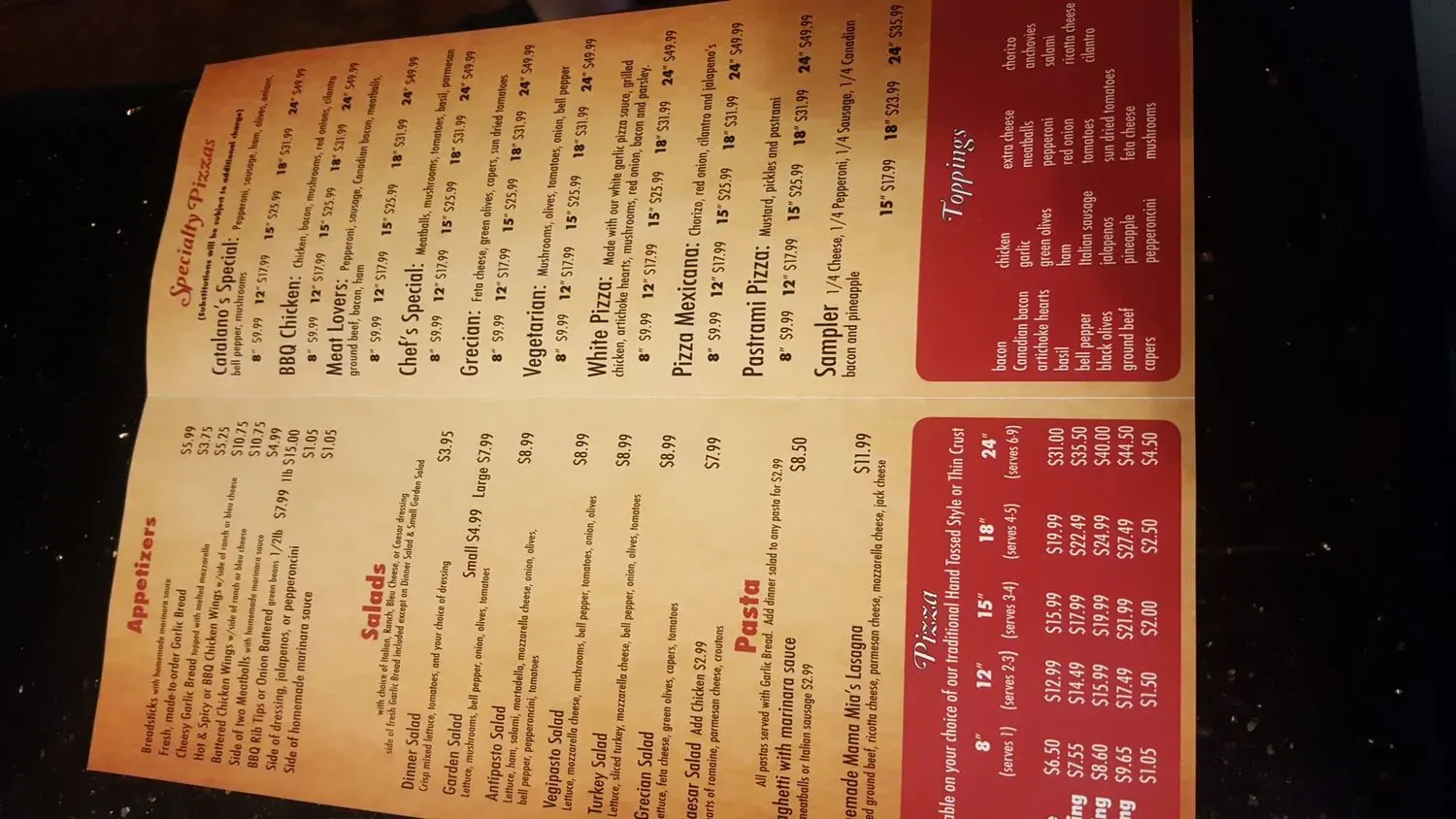 Menu 3