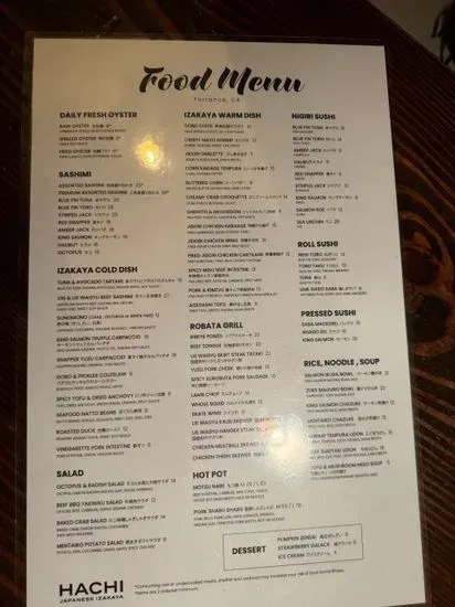 Menu 6