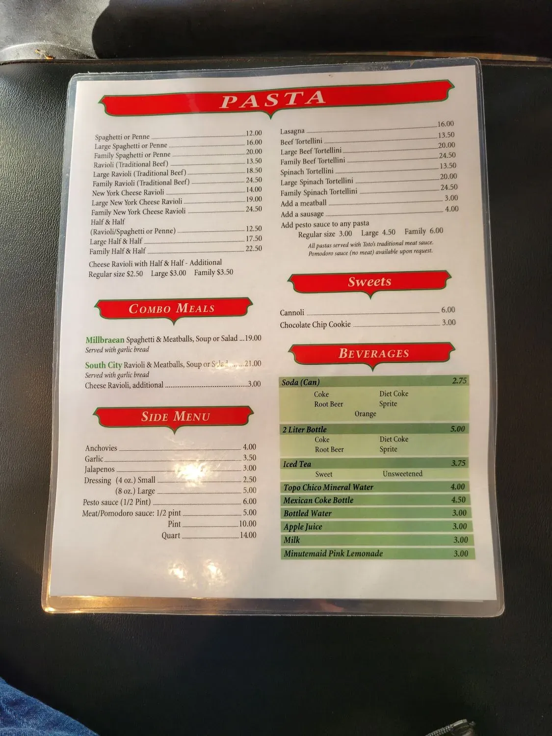 Menu 4