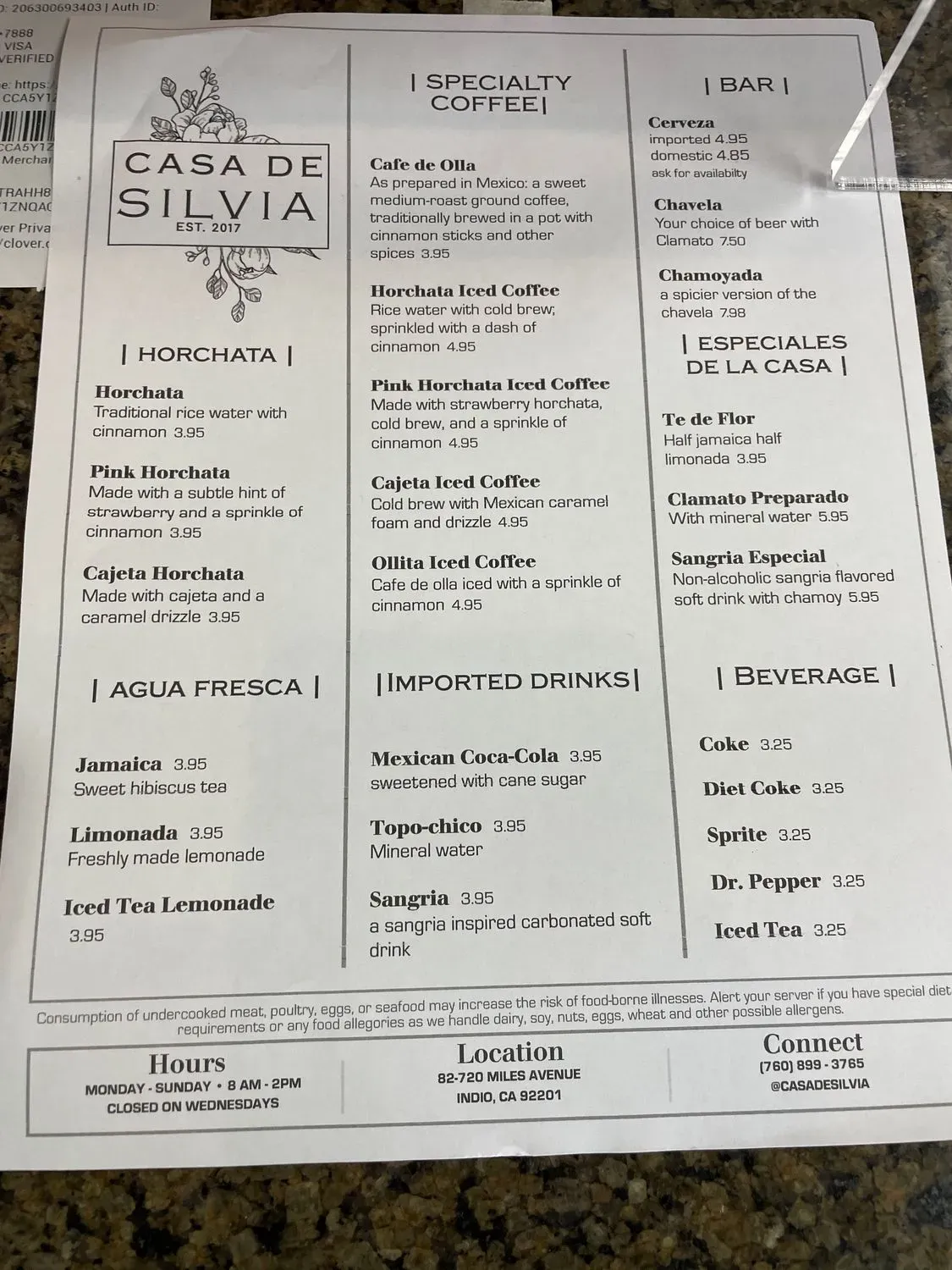 Menu 3