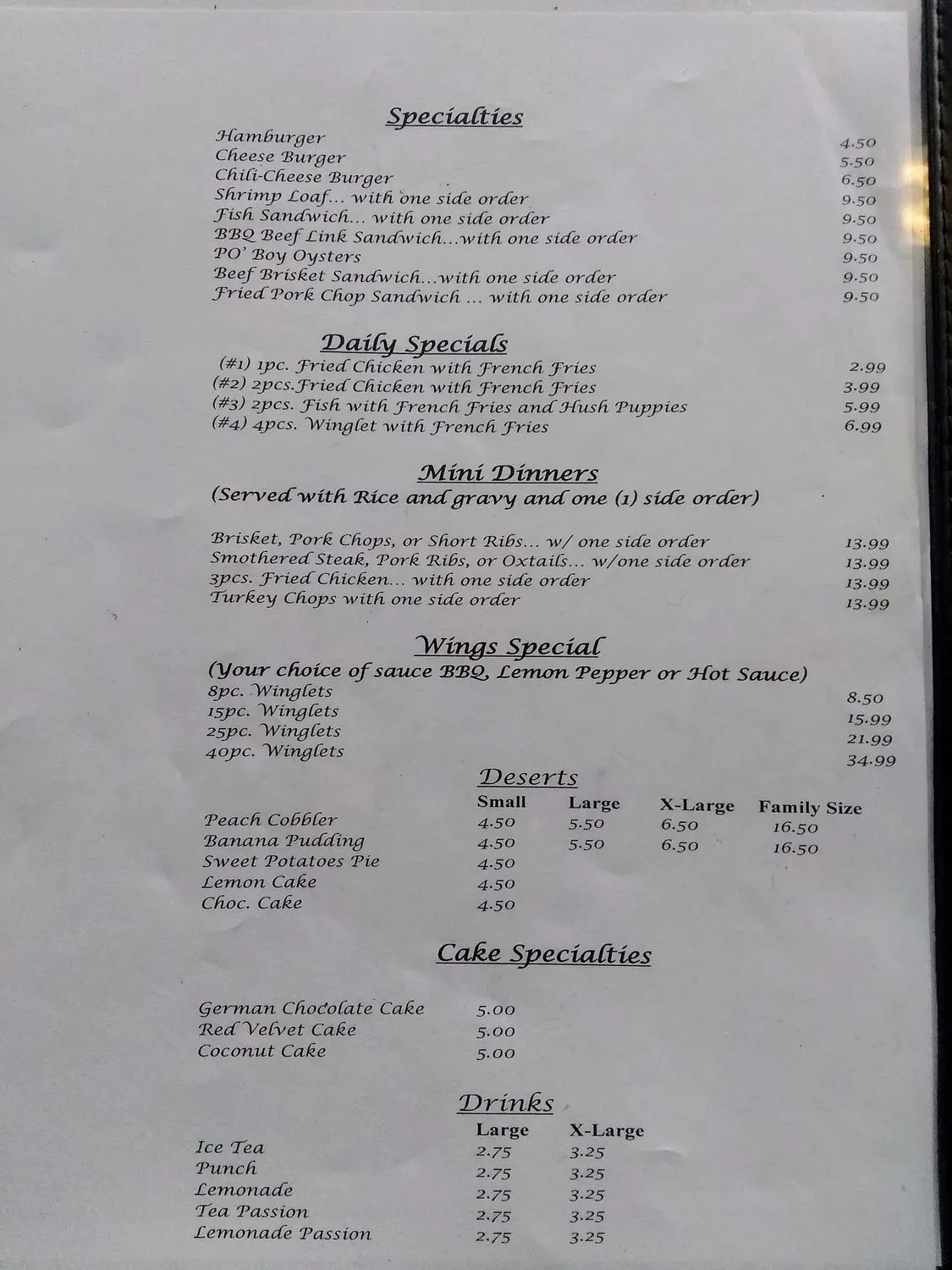 Menu 3