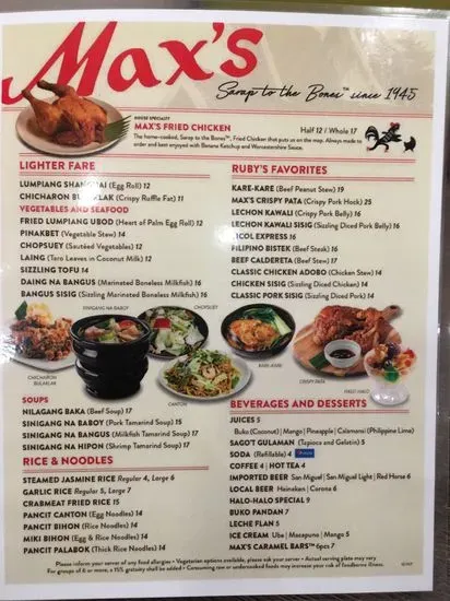 Menu 4