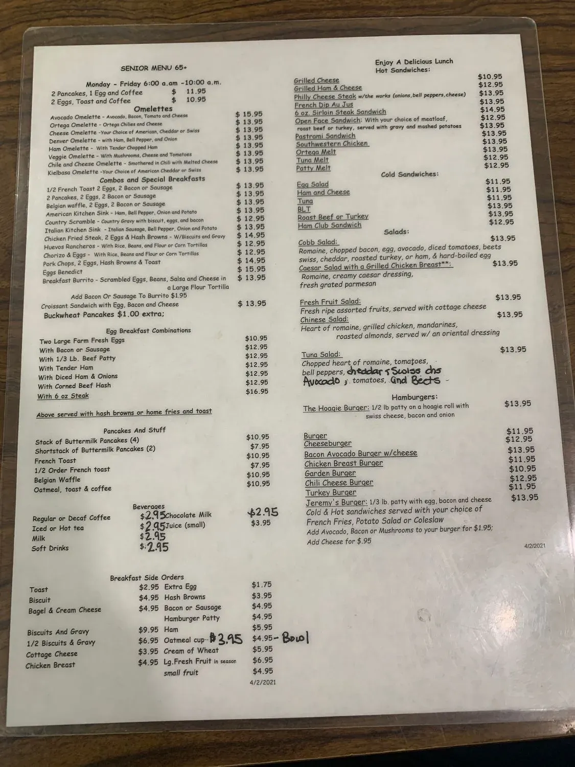 Menu 4