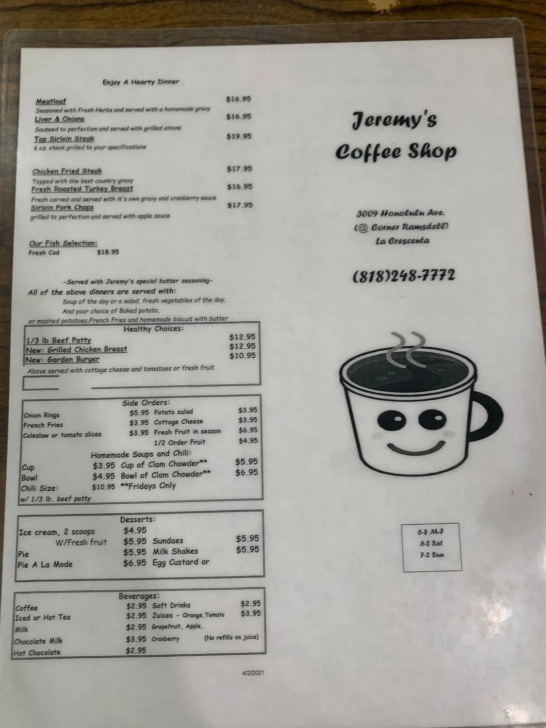 Menu 3