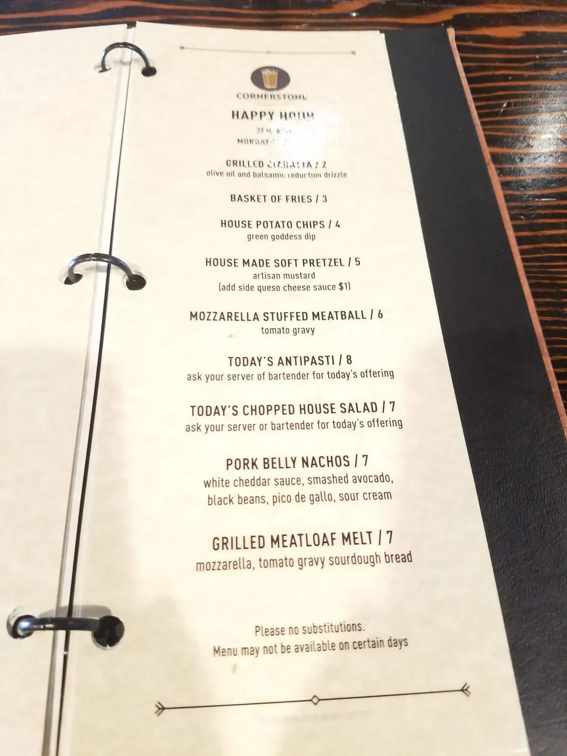 Menu 6