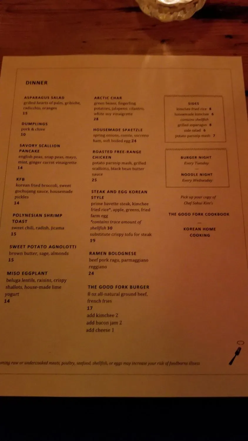 Menu 6