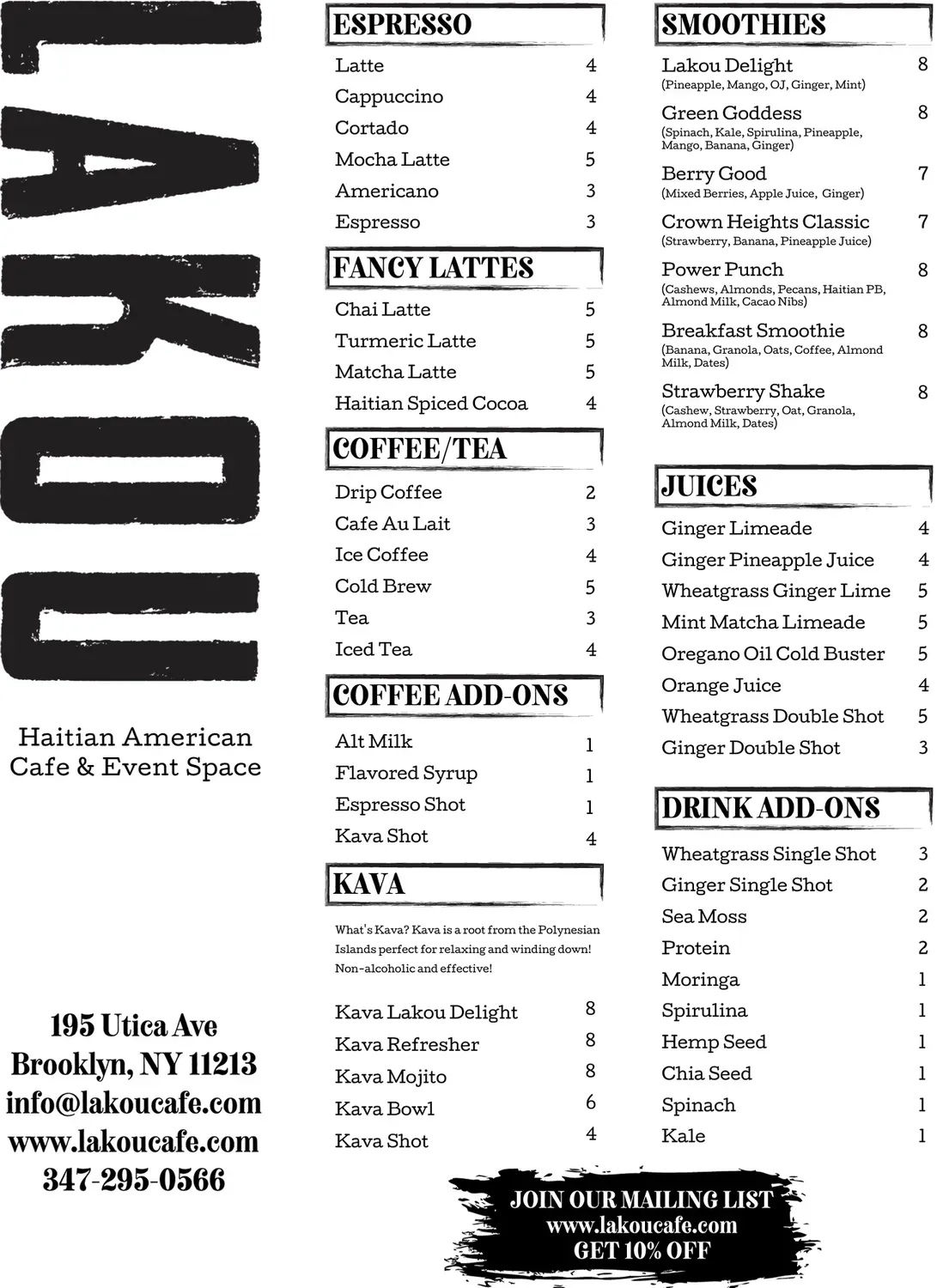 Menu 6