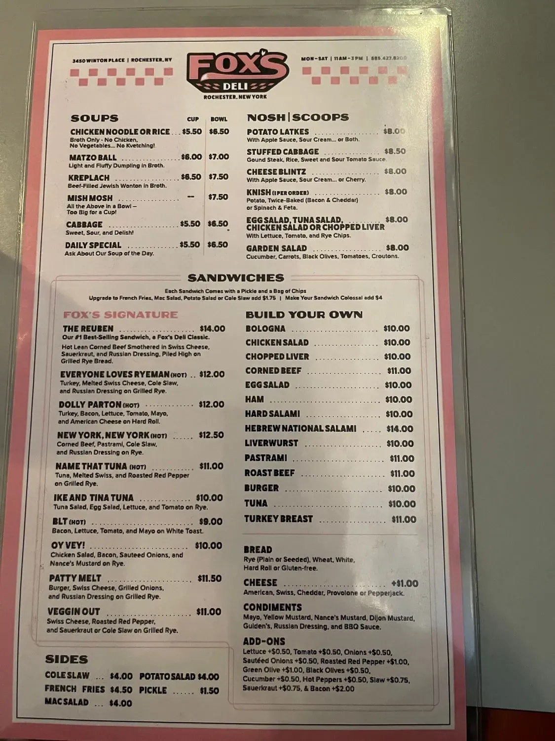 Menu 3