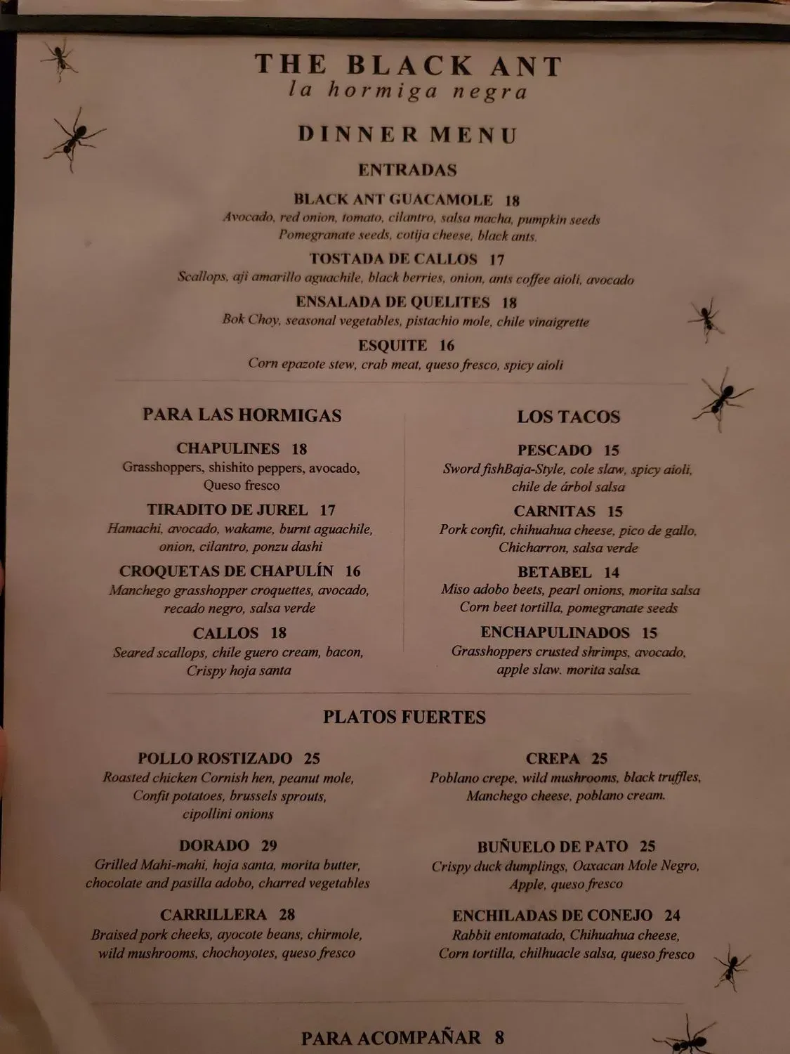 Menu 6