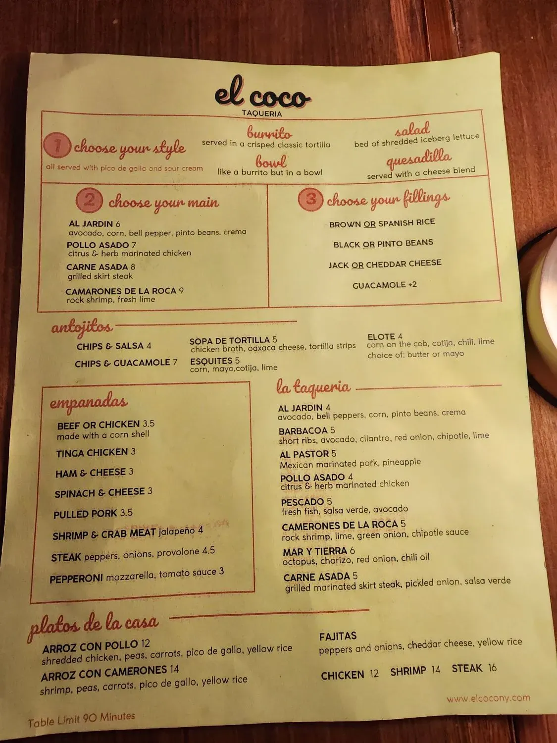 Menu 4