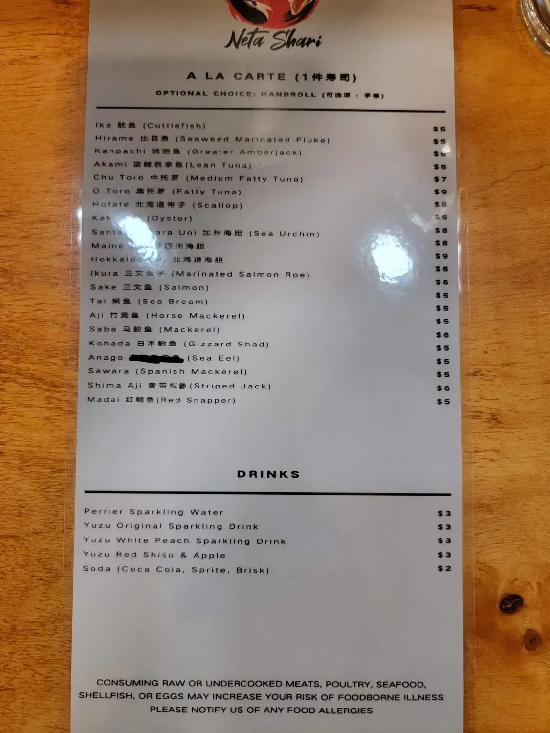 Menu 4