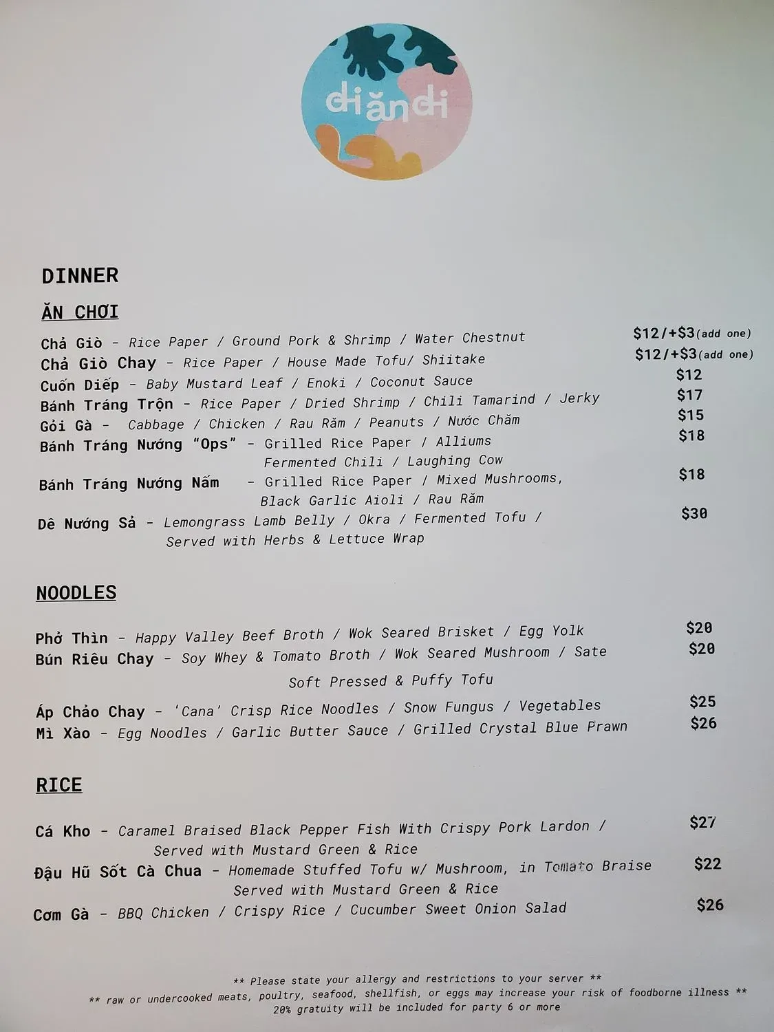 Menu 3