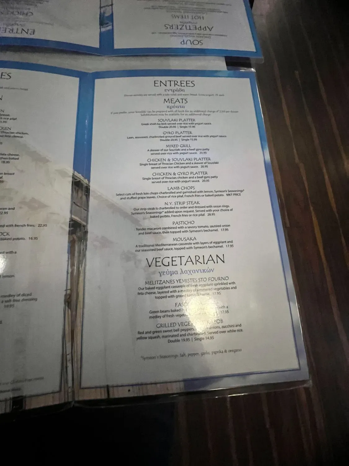 Menu 6