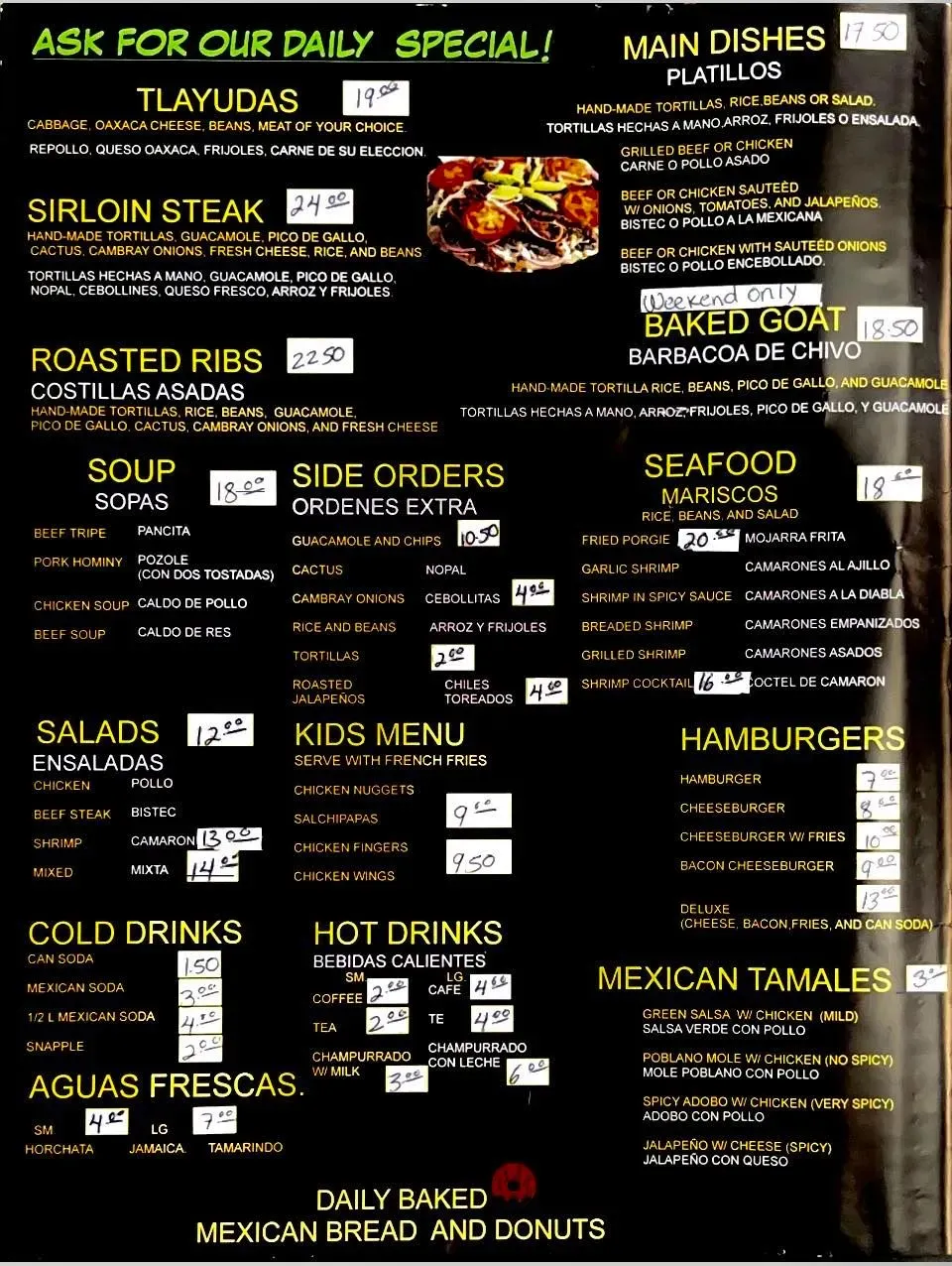 Menu 3