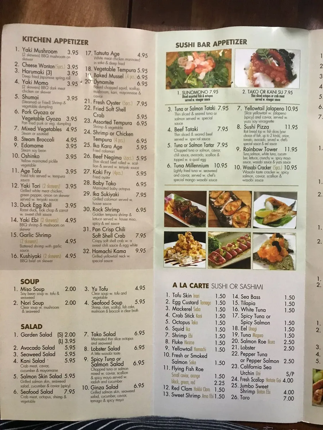 Menu 4