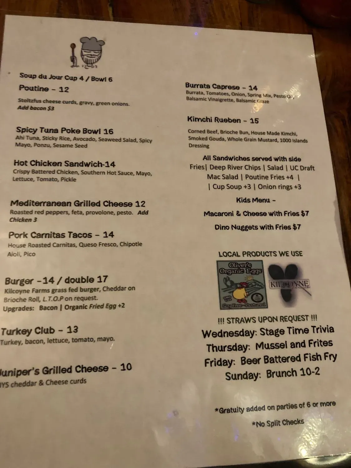 Menu 6