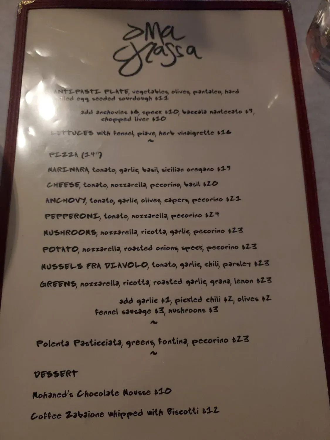 Menu 6