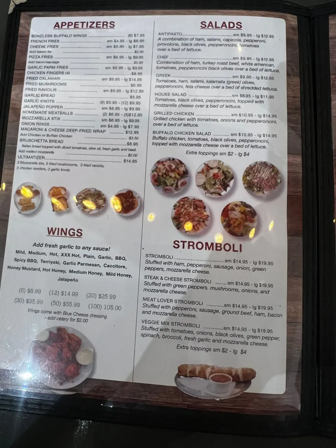 Taste of Italy 23 Menu - Updated November 2025