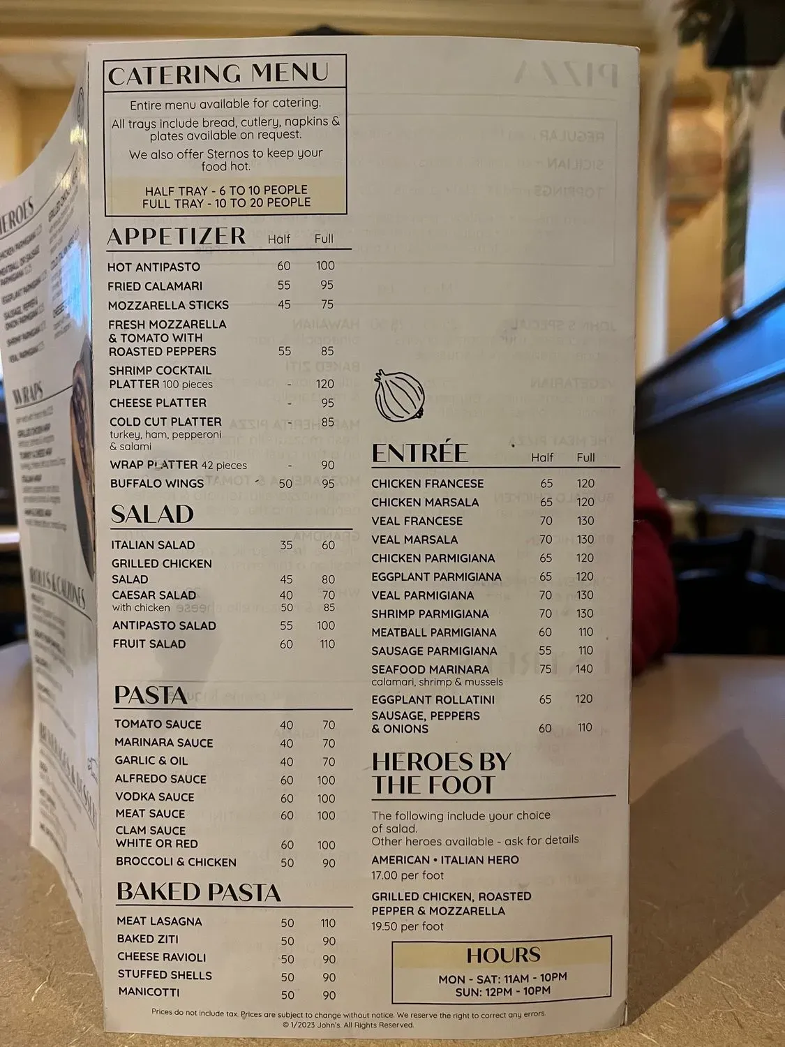 Menu 3