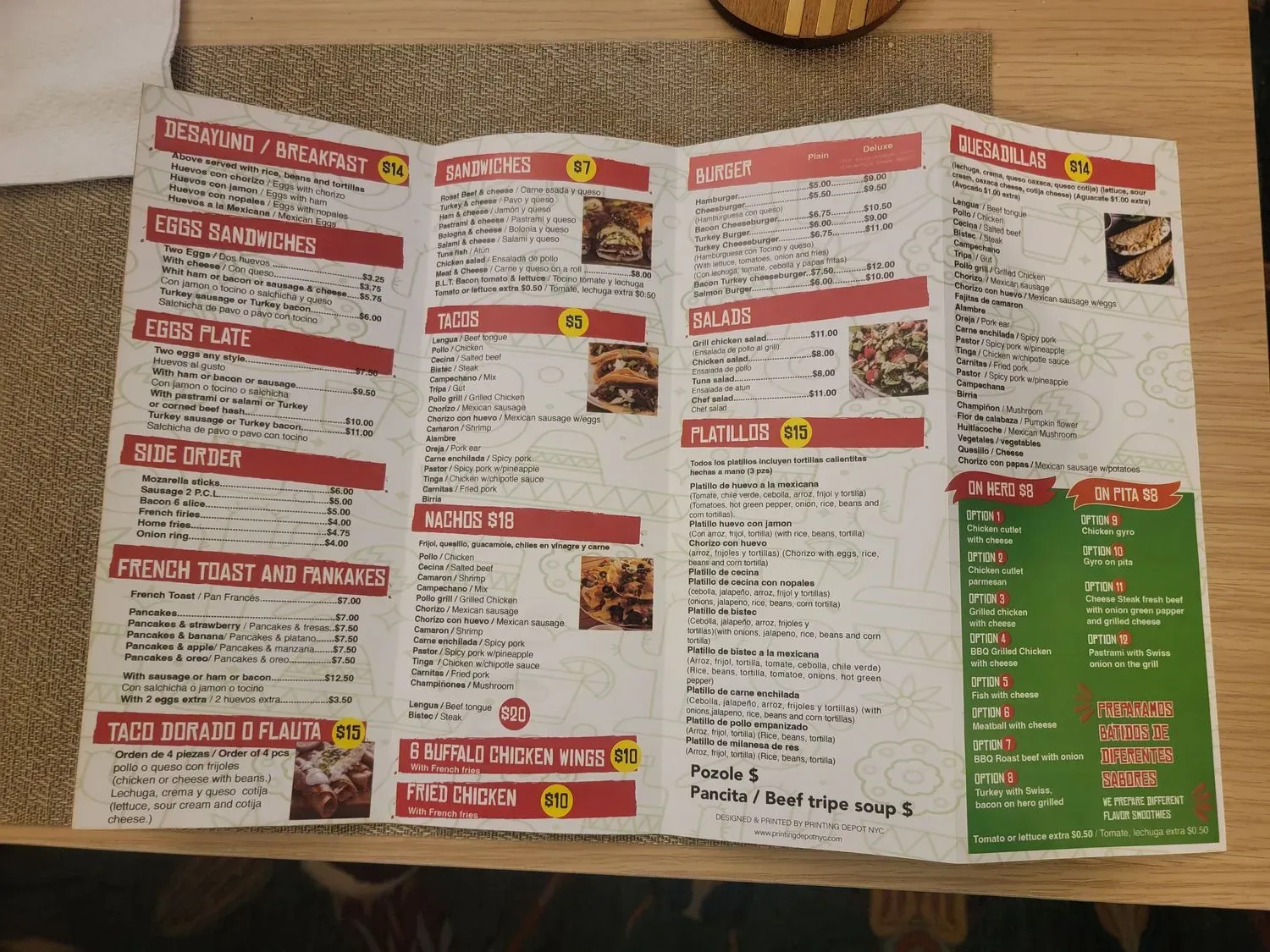 Menu 3