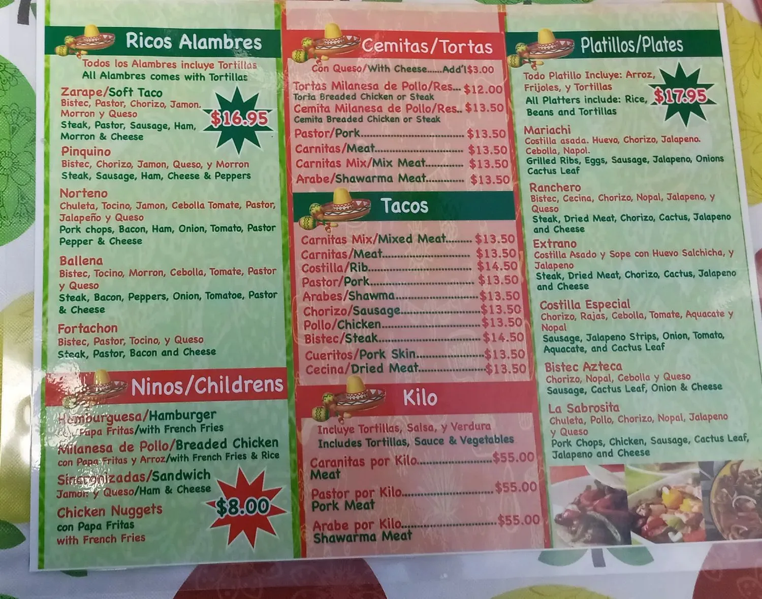 Menu 3