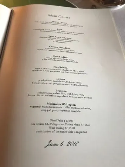 Menu 6