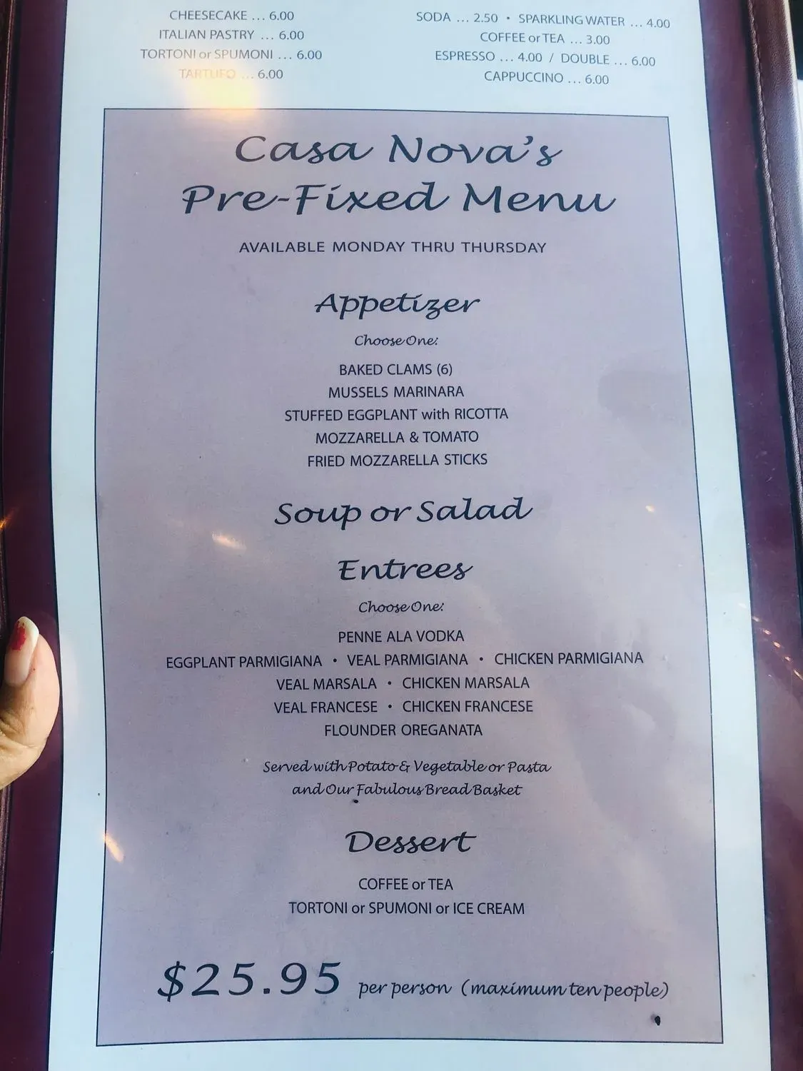 Menu 3