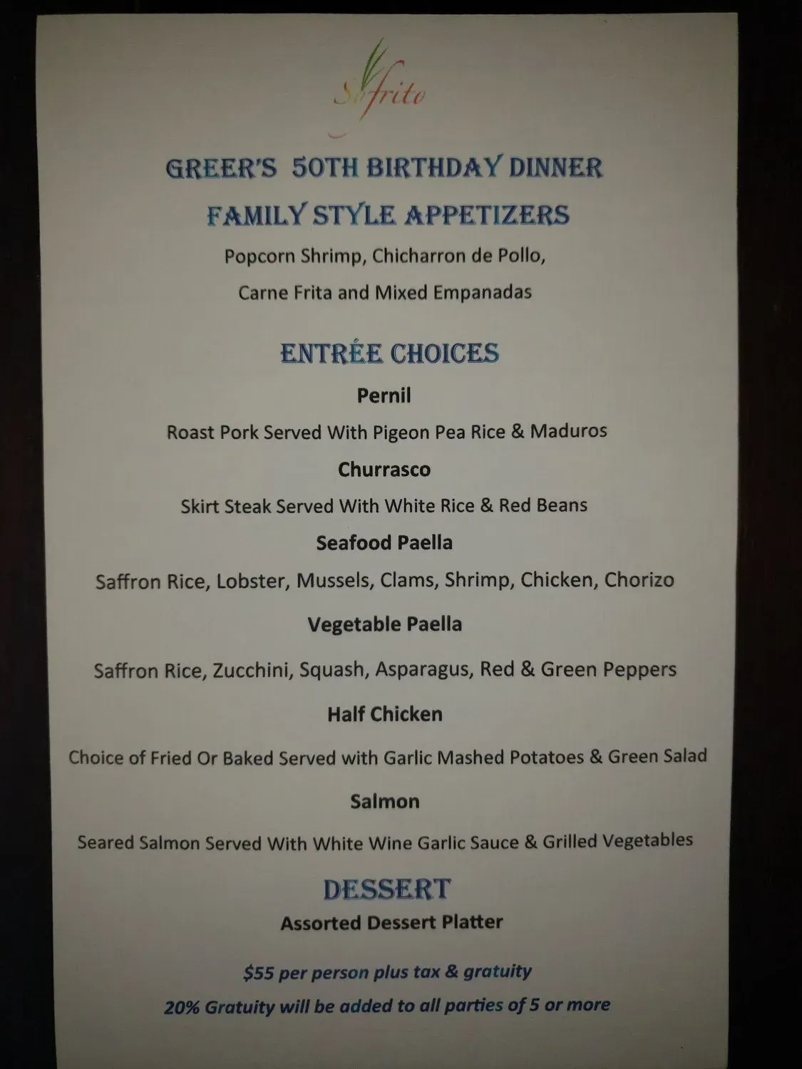 Menu 3