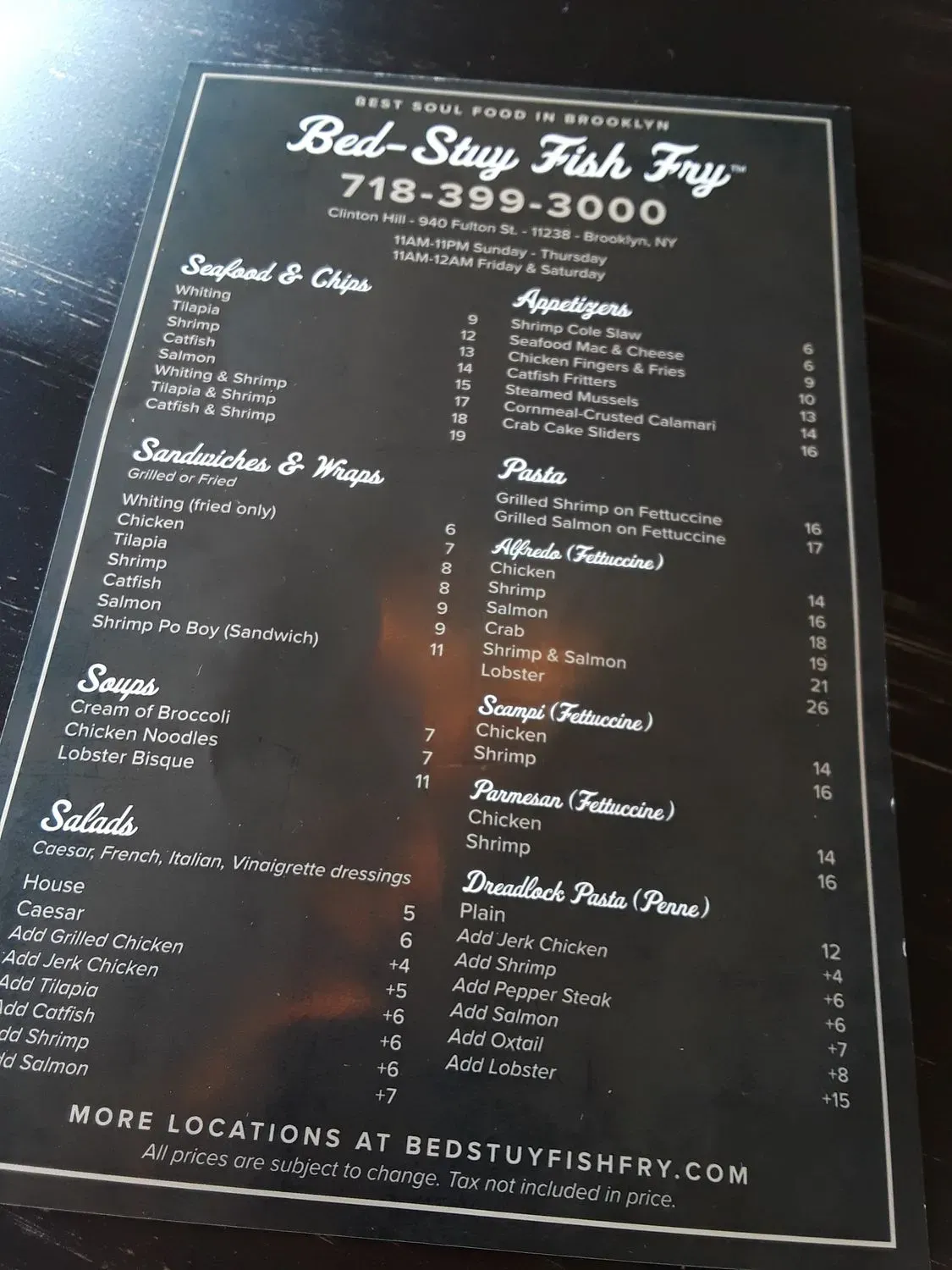 Menu 3