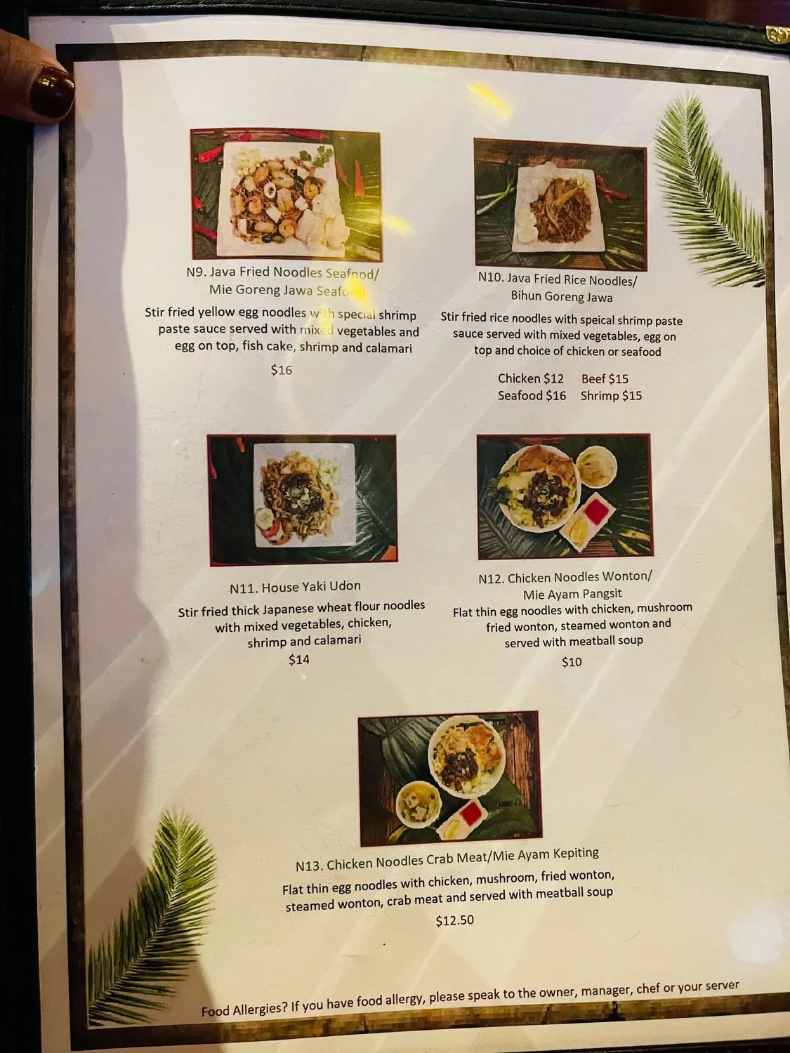 Menu 4