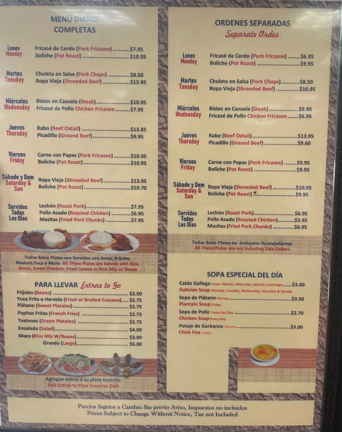 Menu 3