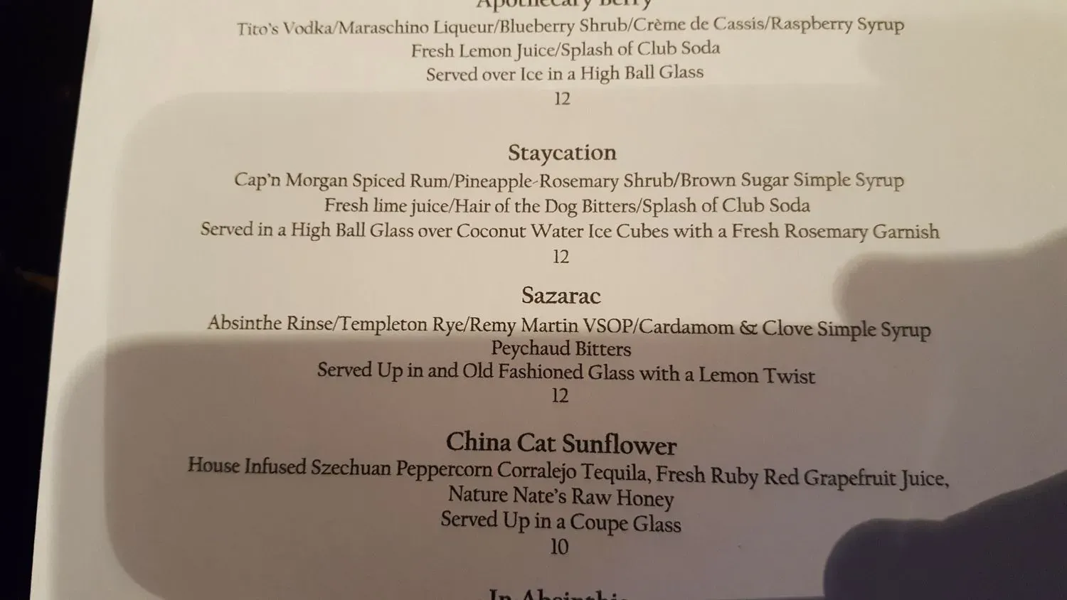 Menu 3