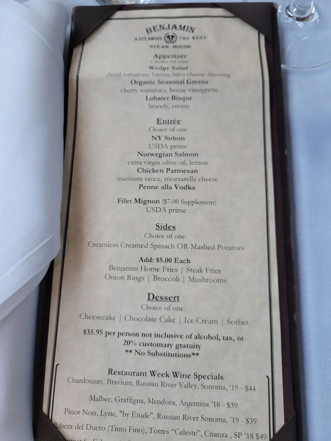 Menu 6